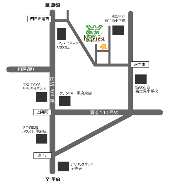 K-forest 地図